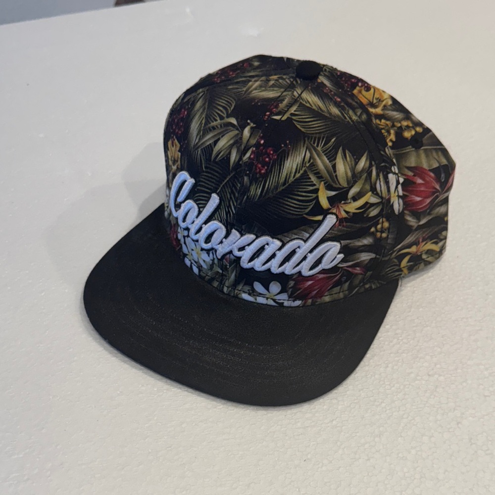 Floral Colorado Cap